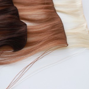 Factory Direct High Grade Cuticle Aligned Virgin Human Hair HandTied Weft Hair Extensions, Double Drawn Hand Tied Wefts for USA