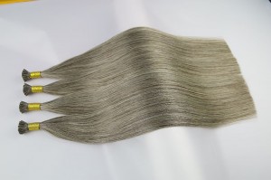 Wholesale I Tip Russian Hair Pre Bonded Human Hair Extensions Keratin Human Hair