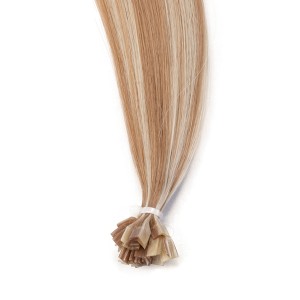 Prebonded Hair Keratin V tip human hair extension high quality hair bundle
