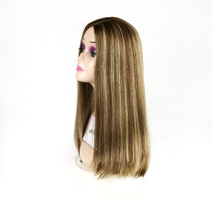 Top Grade virgin cuticle human hair jewish wig fast delivery from direct factory