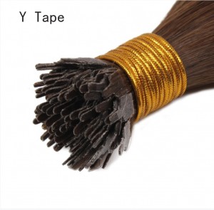 New arrival Y Tip Keratin Hair Extensions Virgin Drawn Colored Hair Wholesale Factory Direct JMXY Hair Factory